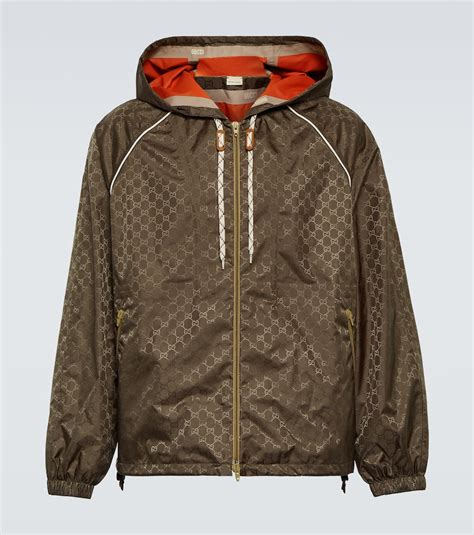 hooded jacket white gucci|Gucci jacket kevin hart.